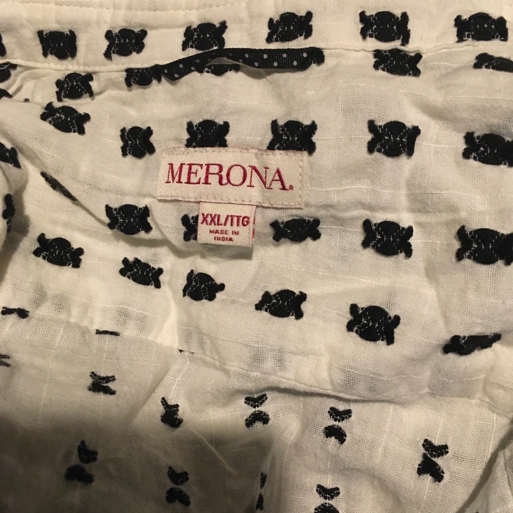 White & Black Tunic - Picture 6 of 6